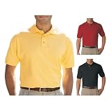 Jerzees - Adult 100% Cotton Jersey Polo (J100)