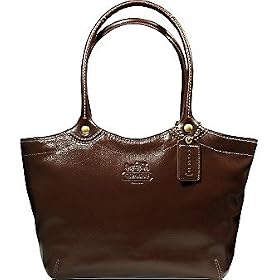 Coach Bleecker Patent Leather Tote 12362