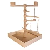 Wooden playground, 41 × 55 × 41 cm