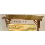 Bamboo Bench outdoor Hand Crafted up to 500 lbs !