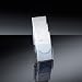 Sigel LH133 Tisch-Prospekthalter acrylic, mit 3 F�chern, F�lltiefe 30 mm, mit integriertem Rutschstopp, glasklar, Acryl-Material, 2,0 mm, f�r DL, 1 ST