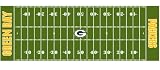 NFL Green Bay Packers 72-Inch-by-24-Inch Field Runner Rug