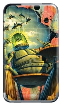 GelaSkins Protective Skin for iPod touch 1G (Robo)--with Access to Matching Digital Wallpaper Downloads