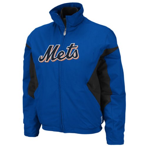 New York Mets Women's Blue Therma Base Triple Peak Premier Jacket