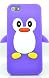 Iphone 5 Case - Cute Penguin Purple Soft Silicone Skin / Case / Cover Accessories for Mobile Phones by Oliviasphones Iphone 5 Case - Cute Penguin Purple Soft Silicone Skin / Case / Cover Accessories for Mobile Phones by Oliviasphones