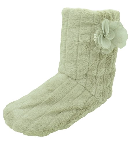 MIXIN Women's Warm Fashionable Indoor and Outdoor Slipper Boots