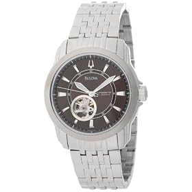 Bulova Mens Automatic Self-Winding Mechanical Exhibition Caseback Bracelet Watch #96A101 by Bulova