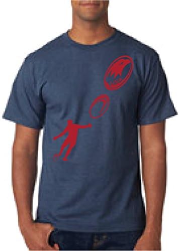 USA EAGLES VINTAGE RUGBY T-SHIRT MEDIUM