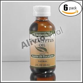 6pk - Eucalyptus Oil - Aceite de Eucalipto - Aromatherapy by Alivio Vital