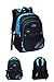 MATMO Casual Student Backpack School Bag for Teenage Girls and Boys Blue