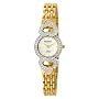Armitron Women's 753339CHGP NOW Swarovski� Crystal Accented Gold-Tone Heart Dress Watch