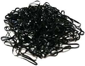 230 Count Snag Free Rubber Hair Elastics Braiding Bands ties for Ponytail