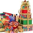 Tasty and Tall Christmas Holiday Tower - Gourmet Food Gift Basket