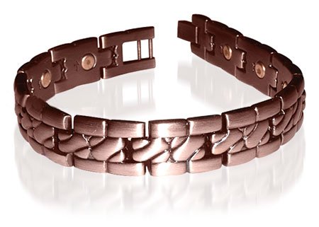 New Copper Power Golf Magnetic Link Bracelet 8.5 inches