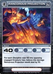 Chaotic Super Rare #60 Rancorous Projection