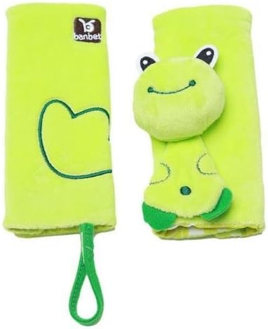 Sey's Baby - Baby Stroller Pram Car Safety Seat Belt Strap Cover Pad Cushion Shoulder Holder / Frog