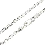 新宿銀の蔵 シルバーあずきチェーン4面カット 幅2.6mm(40～60cm)