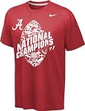 Alabama Crimson Tide Nike 2011 BCS Football National Champions Celebration Trophy Youth T-Shirt