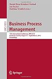 Business process management : 13th International Conference, BPM 2015, Innsbruck, Austria, August 31-September 3, 2015, proceedings