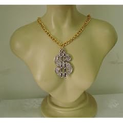 Dollarkette Kette Dollar Dollarzeichen Pimpkette Proll Zeichen