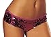 Shirley of Hollywood Women's Sequin Booty Shorts