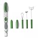 Electric Kitchen Wand with Multiple Attachments (White and Green) (2.5"H x 11"W x 1.75"D)