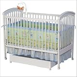 Aspen Deluxe 4-in-1 Convertible Crib in White Finish By Simplicity For Children
