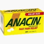 Anacin Fast Pain Relief Tablets 300 HD 1931930