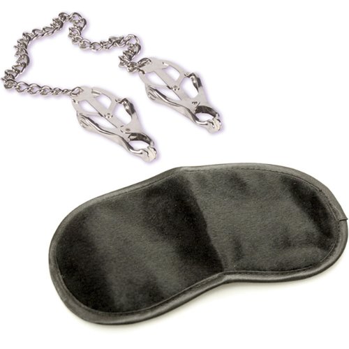Doc Johnson Clover Nipple Clamps Pair Adult Sex Toy Kit