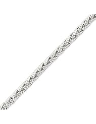 Sterling Silver 8.25 Inch Polished Fancy Link Bracelet - 8.25 Inch