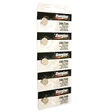 Energizer 399or 395 Button Cell Silver Oxide SR927W Watch Battery Pack of 5 Batteries