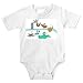 Onesie with pool, birds, swimming