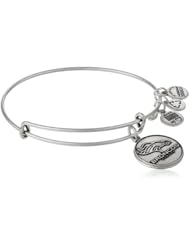 Alex and Ani "NFL" Denver Broncos Logo Expandable Wire Bangle Bracelet, 7.5"