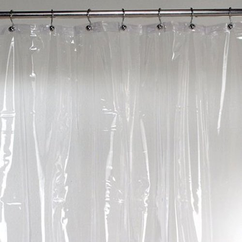 MBM(TM) Mildew-resistant Antibacterial Heavy-duty Shower Curtain Liner, 15-gauge Heavyweight Shower Curtain, 180cm*180cm