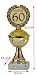 Pokal zum 60. Geburtstag endlich 60