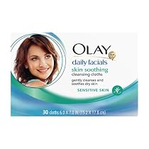 Olay Daily Facials Lathering Cleansing Cloths, Soothing For Sensitive Skin, 30-count Carton (Pack of 3)
From Olay
