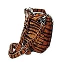 Tiger Skin Design Cell Phone Purse Plus with Adjustable Shoulder Strap