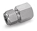Hamlet 766L SS 1/2 x 1/2 316 Stainless Steel Let-Lok Compression Fitting, Adapter, 1/2