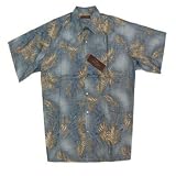 Tori Richard Big & Tall Gazebo Mesh Shirt - GREY
