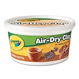 Crayola Terra Cotta Air Dry Clay 2.5 lb Bucket