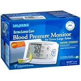 LIFESOURCE EXTRA LARGE BLOOD PRESSURE MONITOR UA789AC XLCUFF