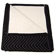Moving Blanket (Single) 72" X 80" Supreme Mover (90 Lbs/doz, Black/White)