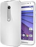 Motorola Moto G (3rd Generation) Case Cimo [Grip] Premium Slim TPU Flexible Soft Case for Motorola Moto G G3 (3rd Gen, 2015) - Frosted Clear