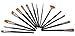 Solabela® Artist Brushes. Set of 15 – Rome Art Brush Set
