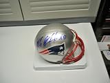ROB GRONKOWSKI SIGNED AUTOGRAPHED NEW ENGLAND PATRIOTS MINI HELMET W/ HOLOGRAM + COA