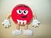 M&Ms 6" Red M&M Chunky Bendy Advertising Figure_s-1
