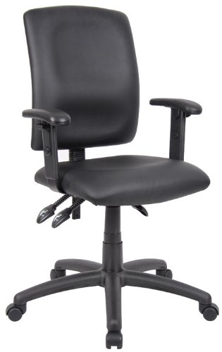 Leather Plus Task Chair with Arms