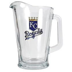 Kansas City Royals MLB 60oz Glass Pitcher - Primary Logo by Great American Products