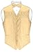 Men's Paisley Design Dress Vest & Bow Tie SILVER Grey Color BOWTie Set