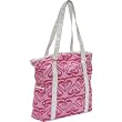 Roxy Girl departure printed canvas book bag